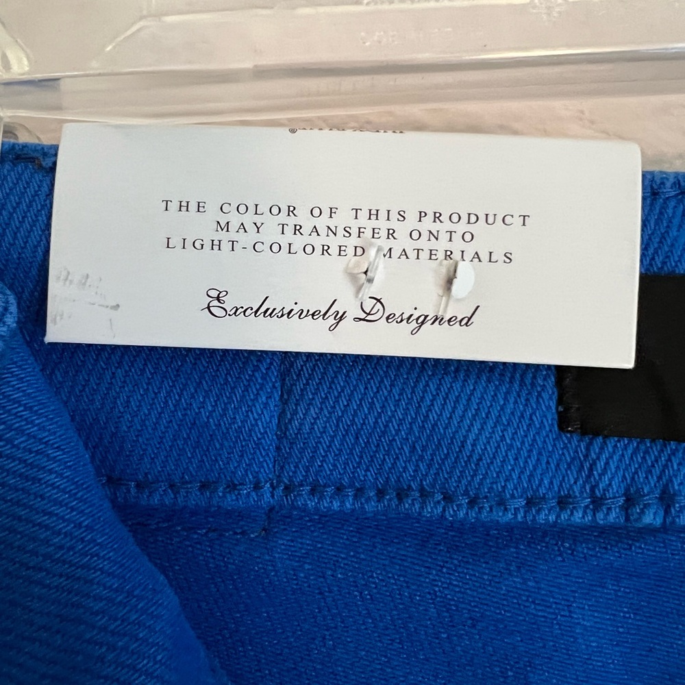 NWT Judy Blue Women’s Tummy Control Cobalt Blue Stretchy Skinny Jeans SZ 1/25 - Picture 9 of 15